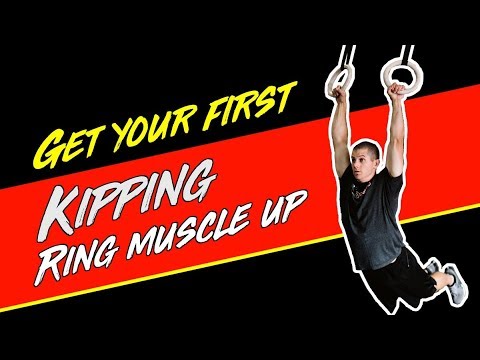 How To Get Your FIRST Kipping Ring Muscle Up For CrossFit | WODprep ✨