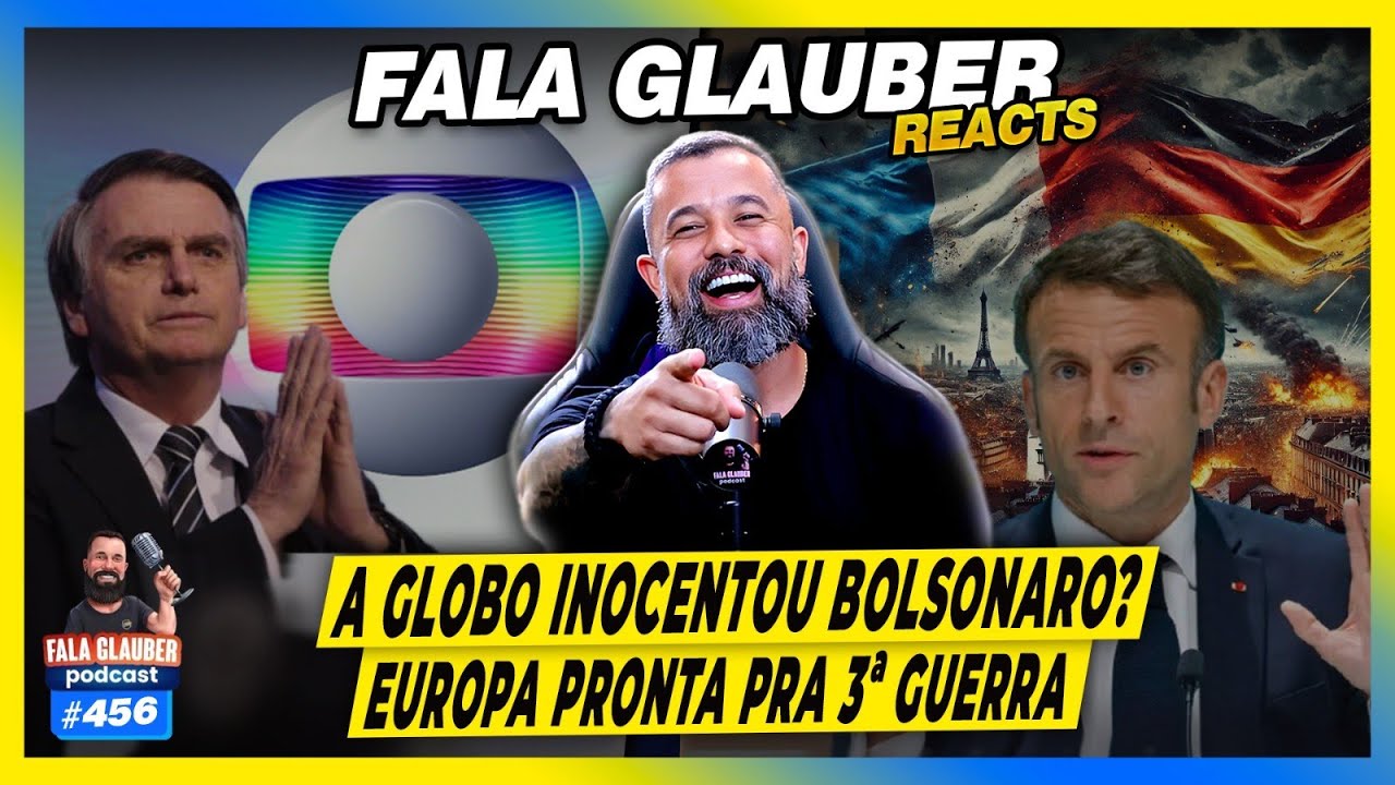 GLOBO VAI PRA CIMA DE BOLSONARO; ALERTA DE GU3RRA, EUROPA EM DESESPERO e mais...  - #456