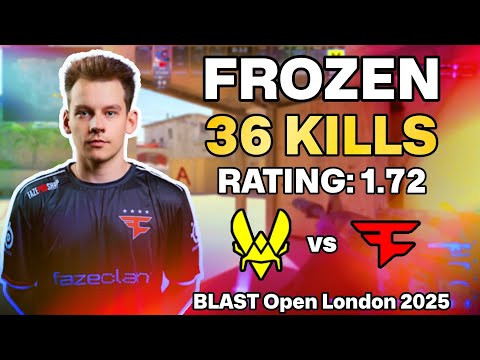 💥 FROZEN POV: MIRAGE DOMINATION vs Vitality! | BLAST Open London 2025