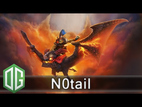 OG.N0tail Batrider Gameplay  Ranked Match - OG Dota 2