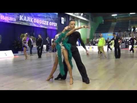 Kamilla Anuszkiewicz Dawid Kurzawa Cha Cha Cha Karkonosze Open WDSF Youth Open LA 1/2F