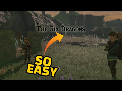 The Six Dragons Guide in Zelda Tears of the Kingdom (2023)