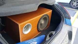 Car audio pioneer impp and xetec 1500.1 mono Amp