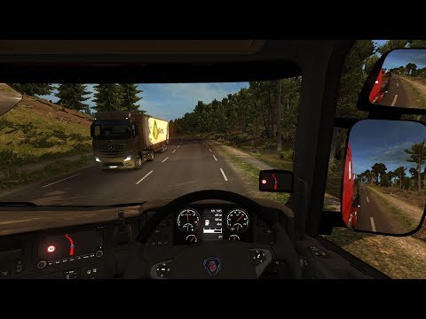 Euro Truck Simulator 2 | Let's Play | Scania Truck | Torino to Orebro | Helicopter Load HD