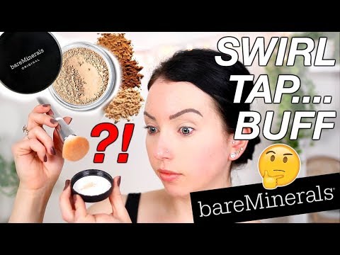 GIVING IT ANOTHER SHOT...Bare Minerals Original Powder Foundation {Foundation Friday! Review & Demo}