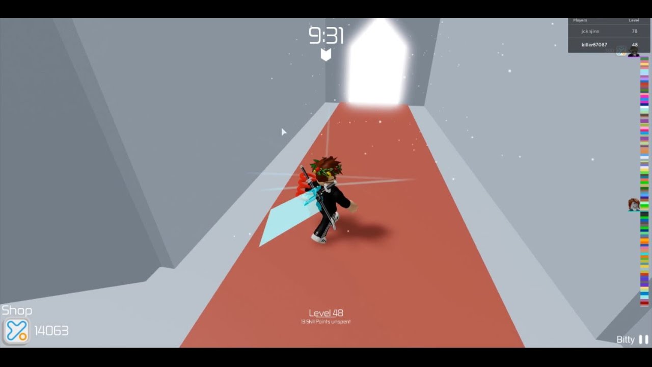 so i completed 100 stages in tower of hell...