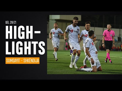 UEL 20/21 Q1 | HIGHLIGHTS | Sumgayit 0 - 2 Shkëndija