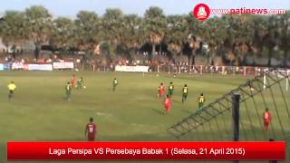 preview picture of video 'Video Laga Persipa Pati VS Persebaya Babak ke 1'