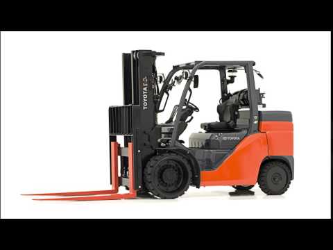 Toyota Material Handling | 360º Products: Large IC Cushion Forklift