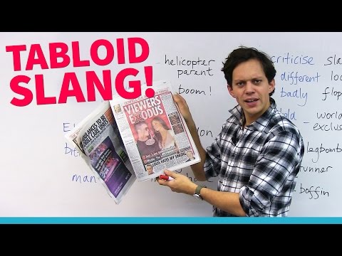 Learn English with a bad newspaper!