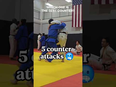 😤 Jonathan Yang, 5  judo counter attacks #judo