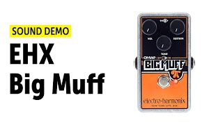 Video thumbnail for EHX Big Muff Pi OP Amp Sound Demo (no talking) with SH-01a, Medusa and Minilogue by Bonedo Synthesizers