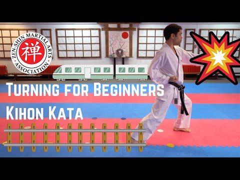 Beginner Turns in Kihon Kata