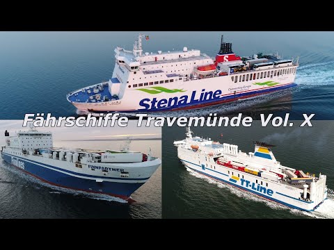 Ferries in Lübeck-Travemünde Vol. X