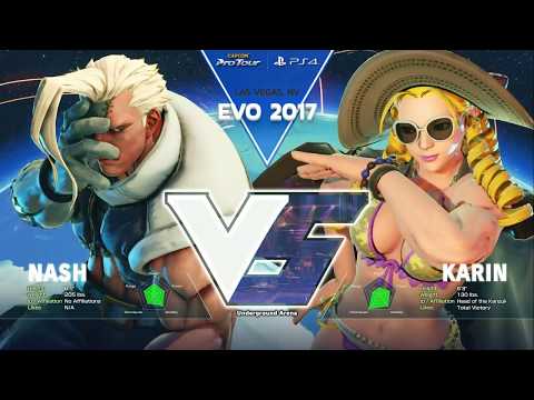 EVO 2017 SFV CPT - Infiltration (Nash) Vs Floe (Karin)