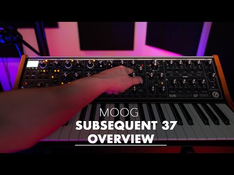 Moog Subsequent 37 Overview | Basic Sound Design