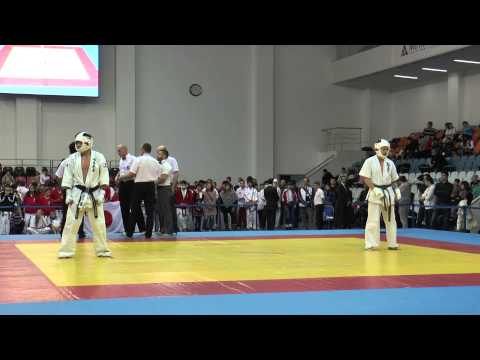KWU-2014. Final - Nosarev Artem vs. Shunya Takai (Boys 16-17 years -55 kg)
