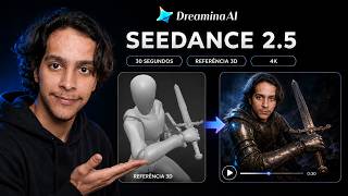 Testei o Dreamina Seedance 2.5 ao MÁXIMO: 3D, prompts complexos e 30s em um clipe