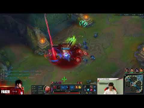 SKT Faker stream Vladimir KDA 9/5/6, May 21, 2018