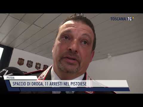2022-09-07 PISTOIA - SPACCIO DI DROGA, 11 ARRESTI NEL PISTOIESE