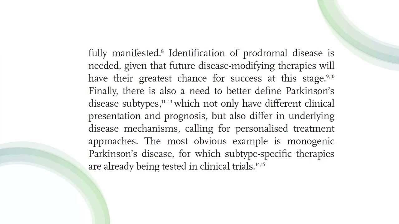 Challenges in the Diagnosis of PD