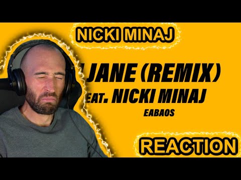 NICKI MINAJ - PLAIN JANE REMIX [RAPPER REACTION]