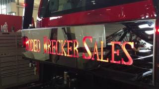 Rodeo Wrecker Sales Low Loader Test