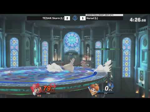 Pilot Program ME4 Grand Finals - Skarm (Mario) vs Horse! (Daisy/Palutena) Part 2
