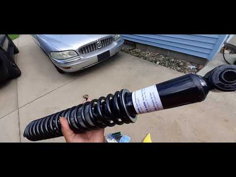 D.I.Y...Convert 05 Chevy Tahoe w/Autoride Rear Air Shocks to Loaded Monroe Standard Shocks...EAZY!!!