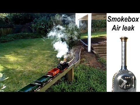 Smokebox Vacuum is Important - Quarry Hunslet Smokebox Door Left Open