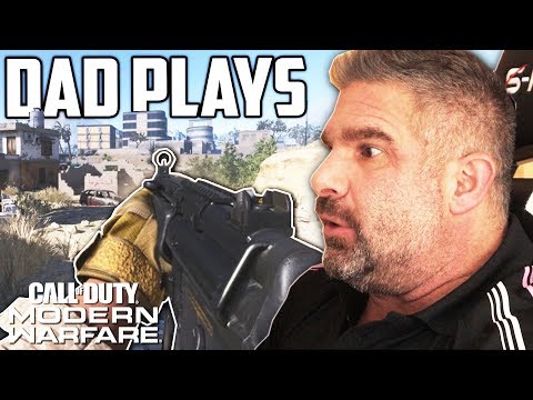 Dad Plays Modern Warfare: His First Time Playing Video Games!