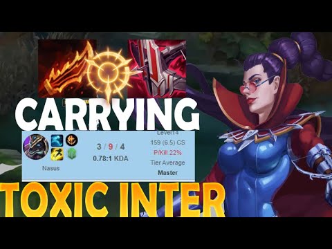CARRYING A TOXIC INTER - Challenger Vayne