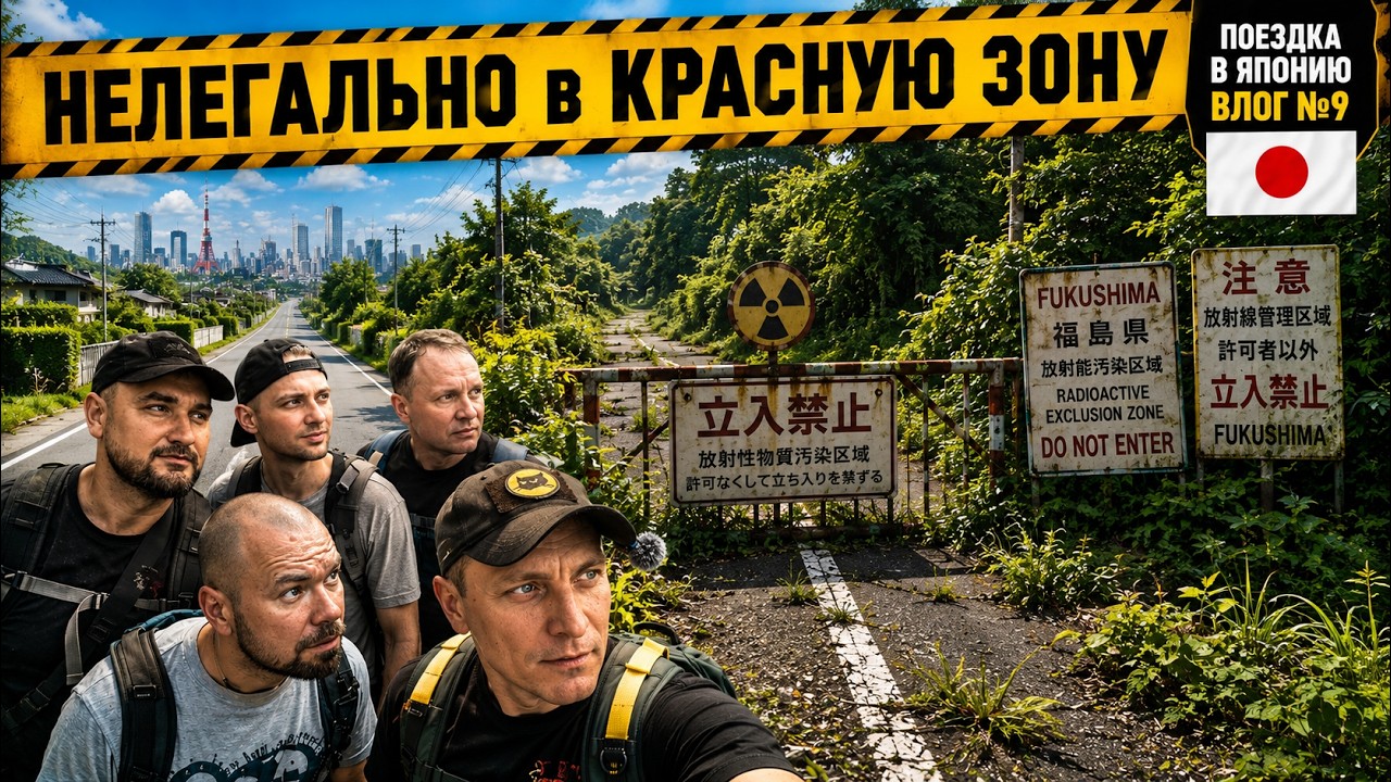 Штурмуем КРАСНУЮ ЗОНУ ФУКУСИМЫ