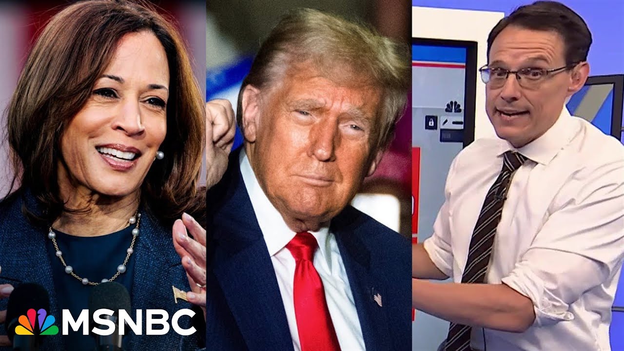 'Dead heat' race: Kornacki is at the Big Board with the latest polling