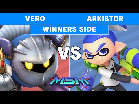 MSM 189 - Vero (Meta Knight) vs Arkistor (Inkling, Palutena) Winners Side - Smash Ultimate