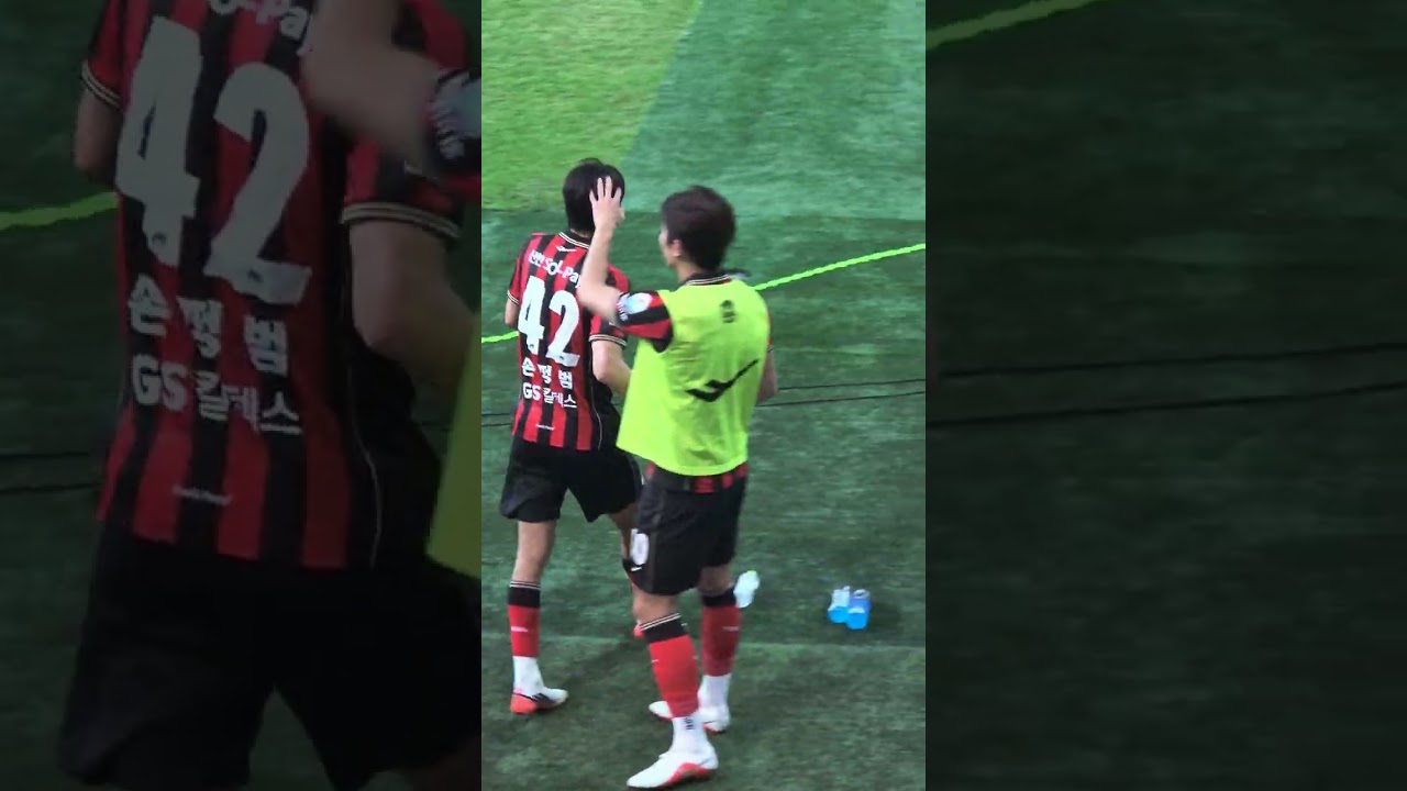 FC서울 손정범 교체 아웃 20260815 #fc서울 #손정범 #k리그 #kleague #kleague1 #축구 #soccer #football