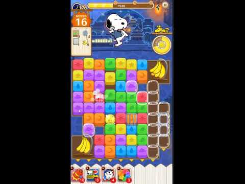 Snoopy Puzzle Journey Night Mode Level 178 - NO BOOSTERS 🐶🧩🧳 | SKILLGAMING ✔️