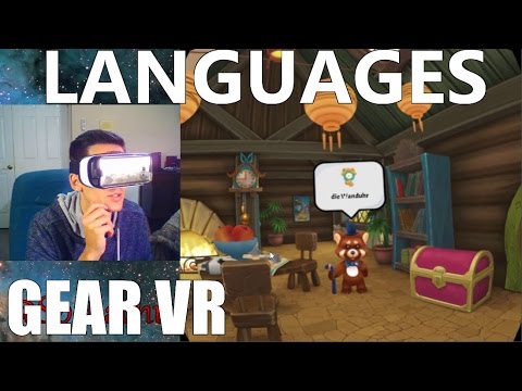 Gear VR LANGUAGE Learning | House of Languages Review (Free)