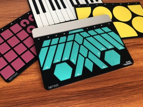 Buchla Thunder Overlay For Sensel Morph Controller