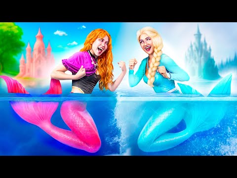 From Frozen Elza and Anna to Beauty Mermaids!