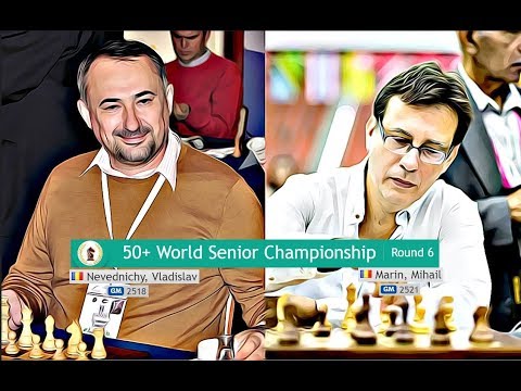 GM Nevednichy Vladislav surprised GM Mihail Marin in the opening and won a smooth game