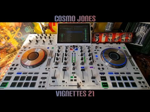 Denon Prime 4 DJ controller ☆ The coolest media player ever • Cosmo Jones ☆ Vignettes 21 (unmixed)
