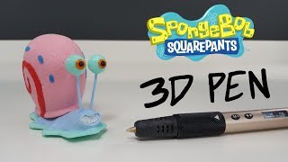 Gary – cutest snail – 3D pen – SpongeBob – Thw5upkR3RY