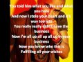 Lyrics Mohombi - in your head 