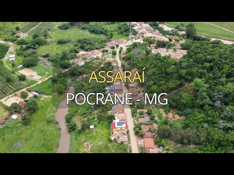 Assaraí, Pocrane - MG | Vista do Bairro com Drone