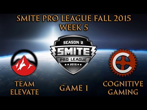 SPL Fall Week 5 - Team Elevate vs. Cognitive Gaming (Game 1)