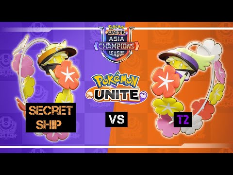 T2 vs Secret Ship! Pokémon Unite ACL Day 4 East Asia Match 2! #pokemon #pokemonunite #pokémonunite