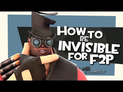 TF2: How to be invisible for F2P [FUN] Video