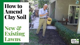 How To Amend Clay Soil For New and Existing Lawns (5 Easy Steps!)