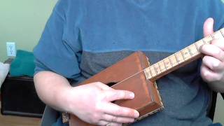 Cigar Box Guitar #15 by Farmer Ted